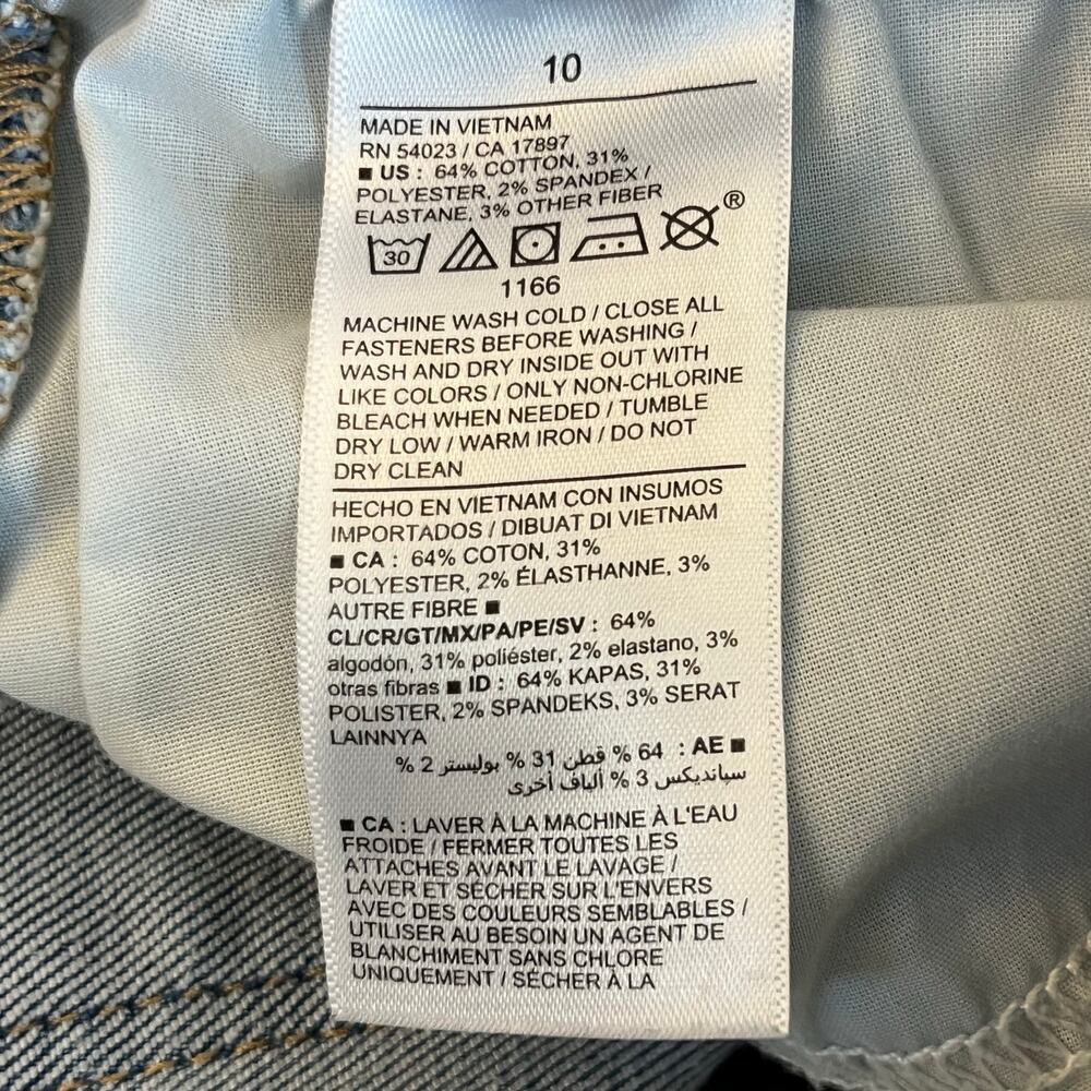 Old Navy Medium Wash Extra High Rise Rockstar Super Skinny Ankle Jeans 10 - Picture 10 of 10